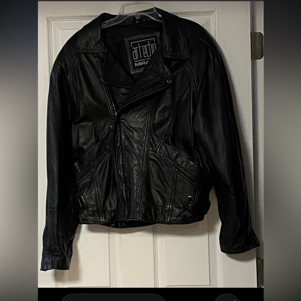Vintage leather jacket